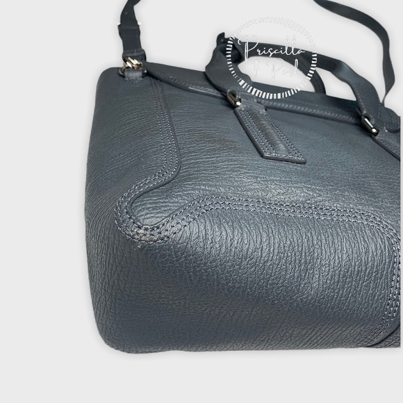 3.1 Phillip Large Grey Leather Silver Pashli Tote - Picture 14 of 16